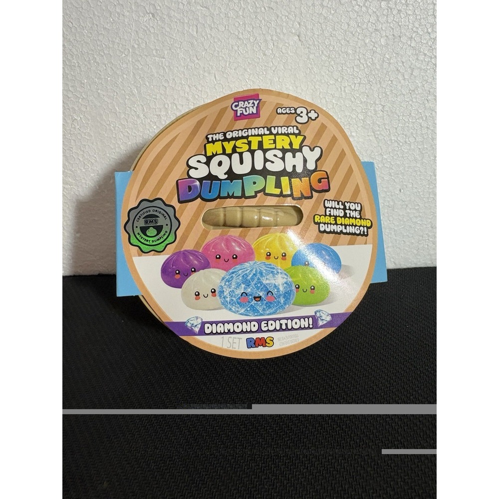 RMS Crazy Fun Mystery Squishy Dumpling - Diamond Edition Viral New Authentic